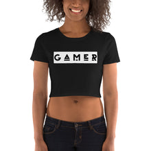 Load image into Gallery viewer, Gamer Crop Tee