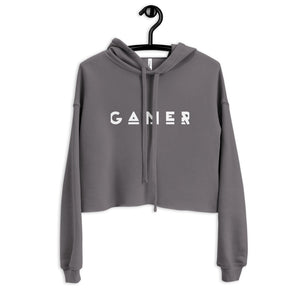 Crop Hoodie BLK NO