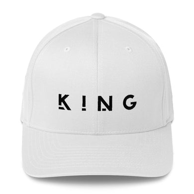 King BLK Flex Fit Cap