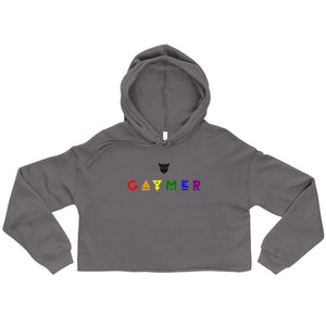 Gaymer Crop Hoodie