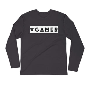 Gamer Prey Fitted Long Sleeve