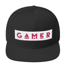 Load image into Gallery viewer, Pink Gamer Snapback Hat