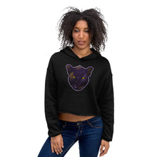 Load image into Gallery viewer, BP Purp Crop Hoodie