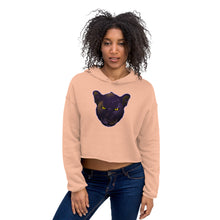 Load image into Gallery viewer, BP Purp Crop Hoodie