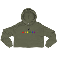 Load image into Gallery viewer, Gaymer Crop Hoodie