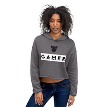 Load image into Gallery viewer, Gamer Crop Hoodie