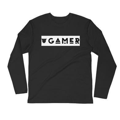 Gamer Prey Fitted Long Sleeve