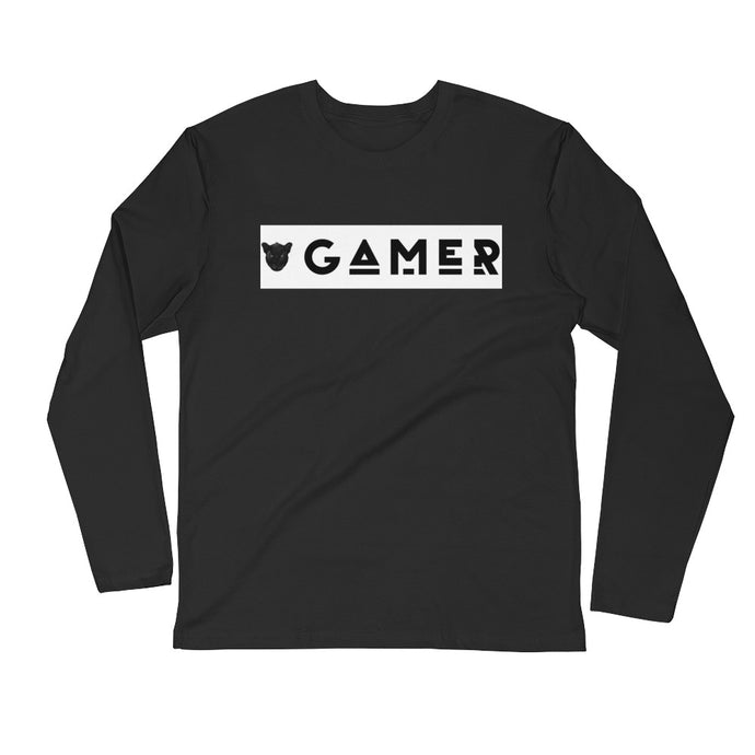 Gamer Prey Fitted Long Sleeve