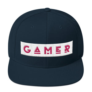 Pink Gamer Snapback Hat