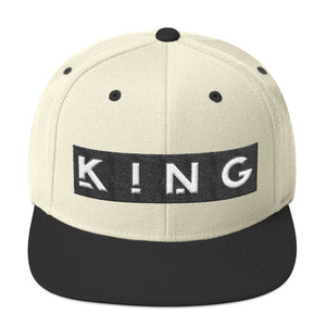 King Snapback Hat