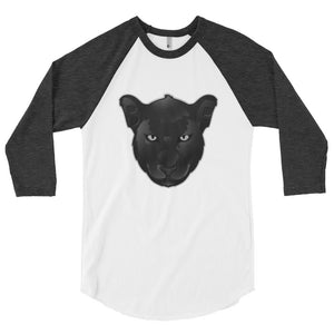 Panther Hunt 3/4 sleeve raglan shirt