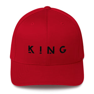 King BLK Flex Fit Cap