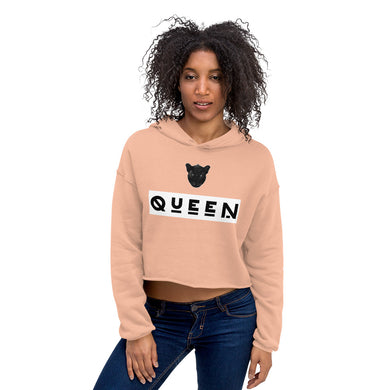 Queens Peace Crop Hoodie