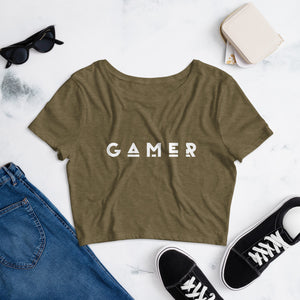 Women’s Crop Tee BLK NO
