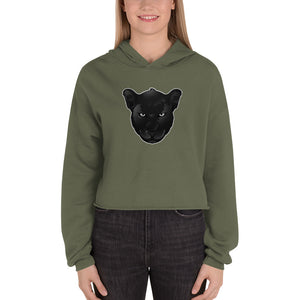 Panther Hunt Crop Hoodie