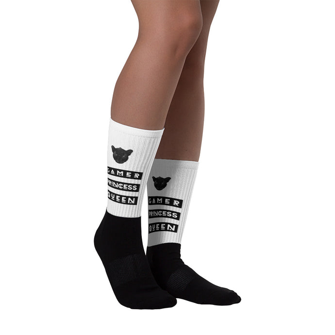 Queen Statement Socks