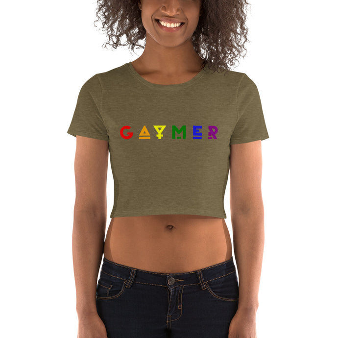 Gaymer Crop Tee