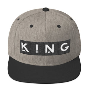King Snapback Hat