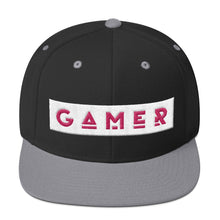 Load image into Gallery viewer, Pink Gamer Snapback Hat