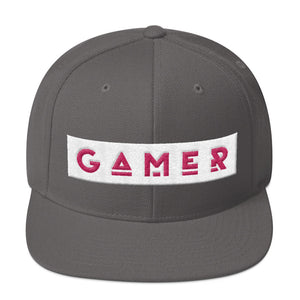 Pink Gamer Snapback Hat