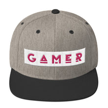 Load image into Gallery viewer, Pink Gamer Snapback Hat